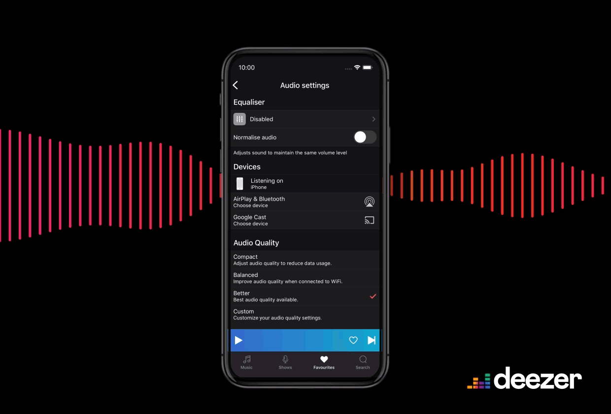 Deezer Hifi Airplay 2